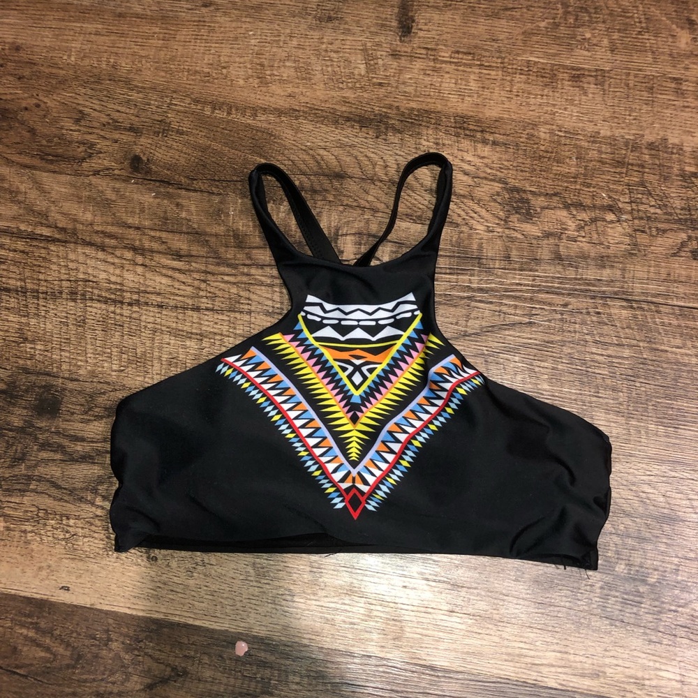 Black bikini top